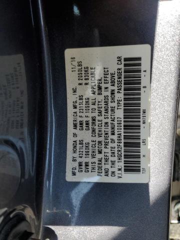 2017 HONDA ACCORD EXL - 1HGCR2F86HA100607