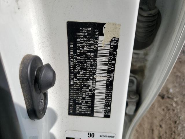 2018 TOYOTA COROLLA L 5YFBURHE6JP754562