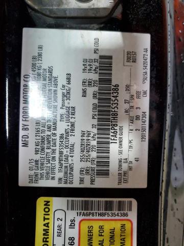2015 FORD MUSTANG - 1FA6P8TH8F5354386