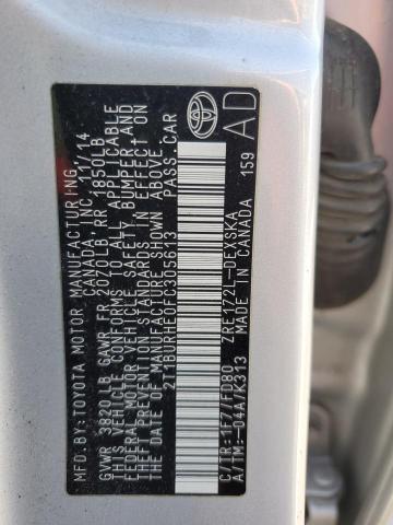 2015 TOYOTA COROLLA L - 2T1BURHE0FC305613