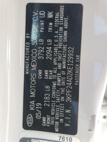 2019 KIA FORTE FE - 3KPF24AD2KE129932