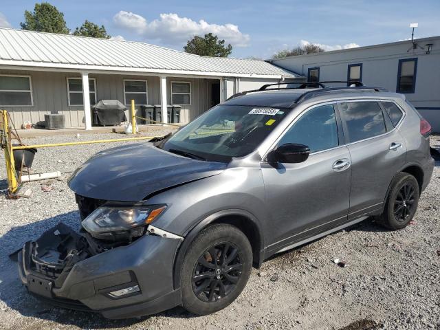 NISSAN ROGUE S 2018 gray  gas 5N1AT2MV4JC750719 photo #1
