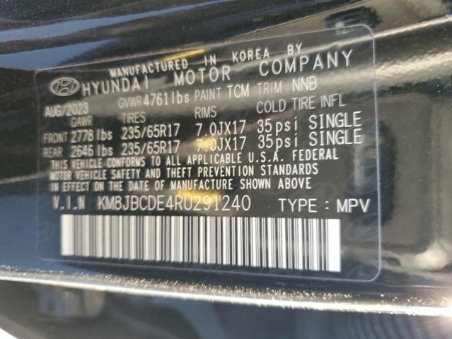 2024 HYUNDAI TUCSON SEL - KM8JBCDE4RU291240