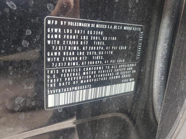 2023 VOLKSWAGEN TIGUAN S - 3VVFB7AX8PM085672