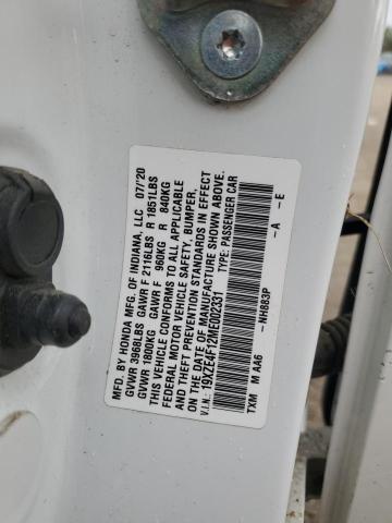 2021 HONDA INSIGHT LX 19XZE4F12ME002331