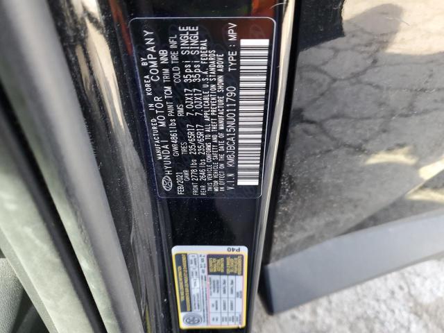 2022 HYUNDAI TUCSON BLU KM8JBCA15NU011790