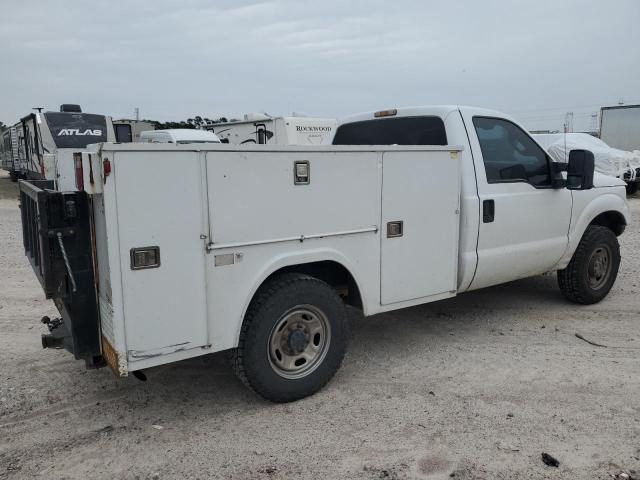FORD F250 SUPER 2012 white pickup gas 1FTBF2A69CEB91916 photo #4