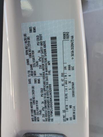 2019 FORD ESCAPE SE - 1FMCU0GD6KUA52055