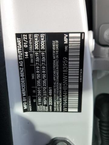 2022 MERCEDES-BENZ GLB 250 4M - W1N4M4HB5NW183959