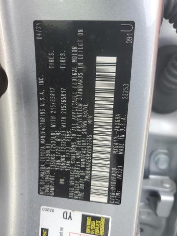 2024 TOYOTA COROLLA CR - 7MUBAAAG9RV092345