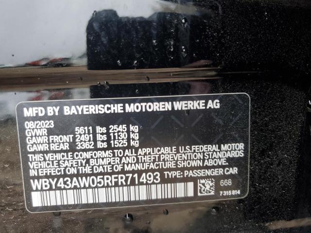 2024 BMW I4 EDRIVE - WBY43AW05RFR71493
