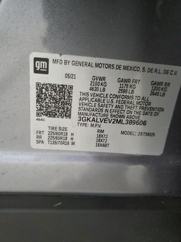 2021 GMC TERRAIN SL - 3GKALVEV2ML389606