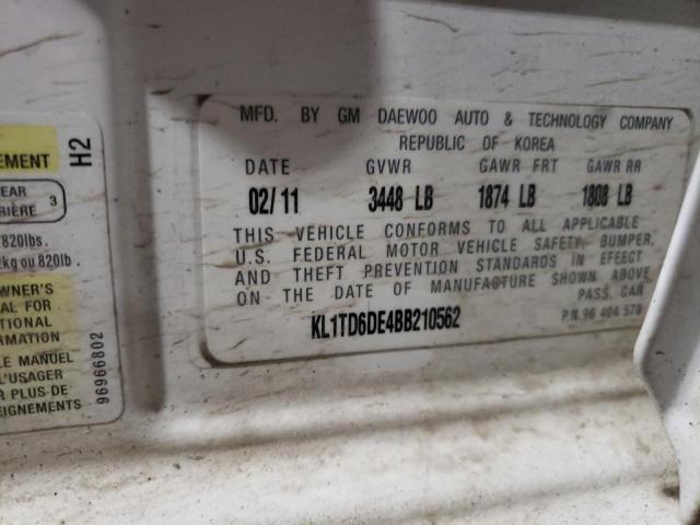 2011 CHEVROLET AVEO LS #3302708053