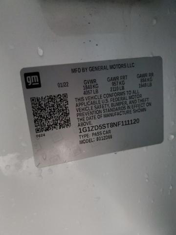 2022 CHEVROLET MALIBU LT - 1G1ZD5ST8NF111120