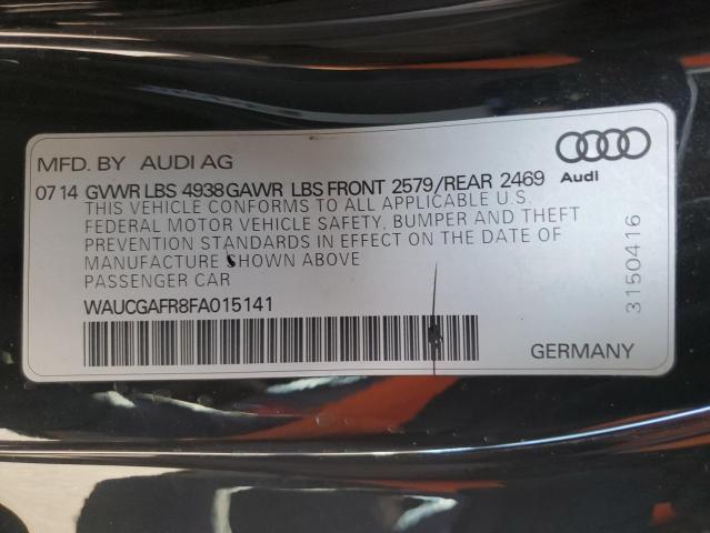 2015 AUDI S5 PREMIUM - WAUCGAFR8FA015141