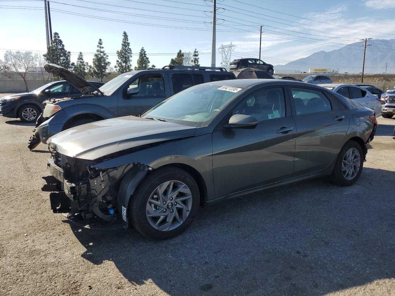 HYUNDAI ELANTRA BLUE