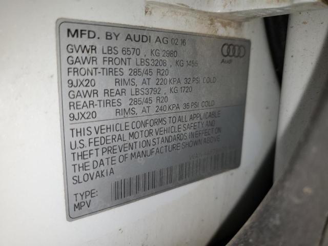 2017 AUDI Q7 PRESTIG - WA1VAAF75HD010180