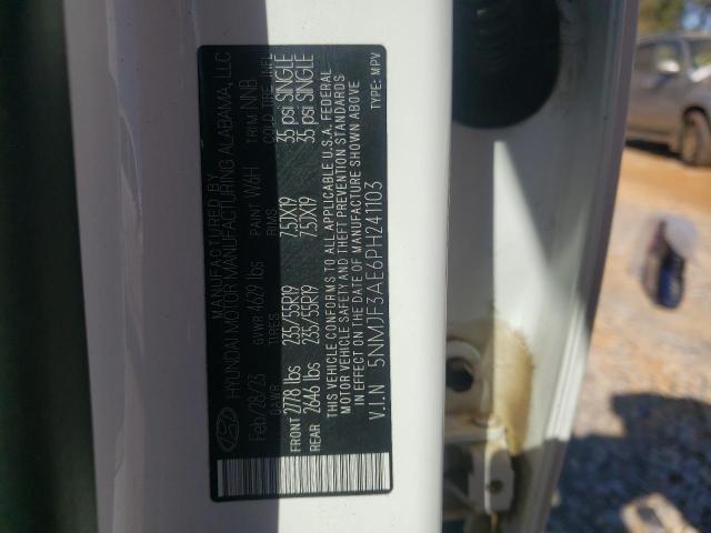 2023 HYUNDAI TUCSON SEL 5NMJF3AE6PH241103