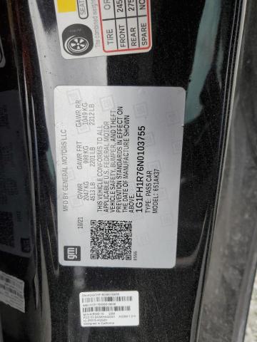 2022 CHEVROLET CAMARO SS - 1G1FH1R76N0103755