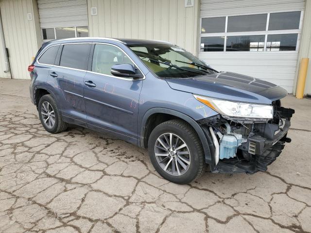 Vin: 5tdjzrfh8js840487, lot: 43796995, toyota highlander se 20184