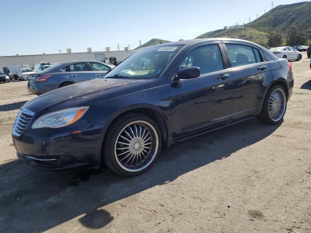 CHRYSLER 200 TOURIN 2014 blue sedan 4d gas 1C3CCBBB2EN119911 photo #1