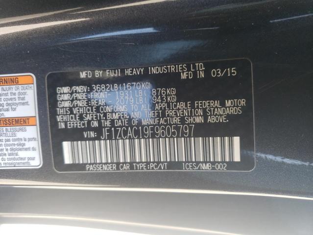 2015 SUBARU BRZ 2.0 LI - JF1ZCAC19F9605797