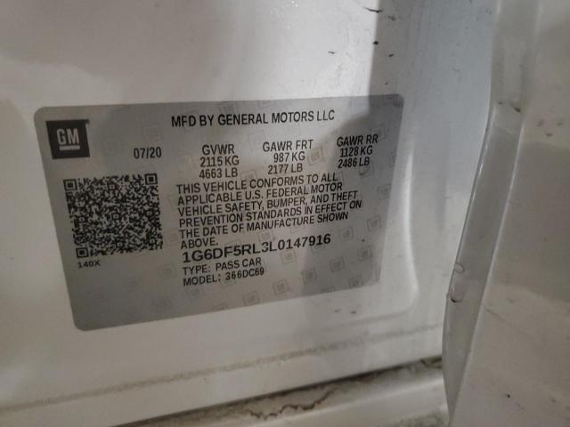 2020 CADILLAC CT4 PREMIU - 1G6DF5RL3L0147916