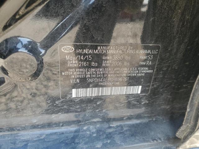2016 HYUNDAI ELANTRA SE - 5NPDH4AE6GH696761