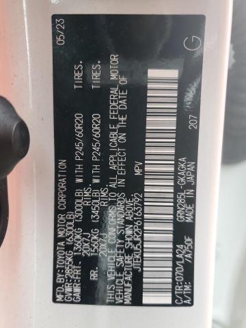 2023 TOYOTA 4RUNNER LI JTEKU5JR2P6163792