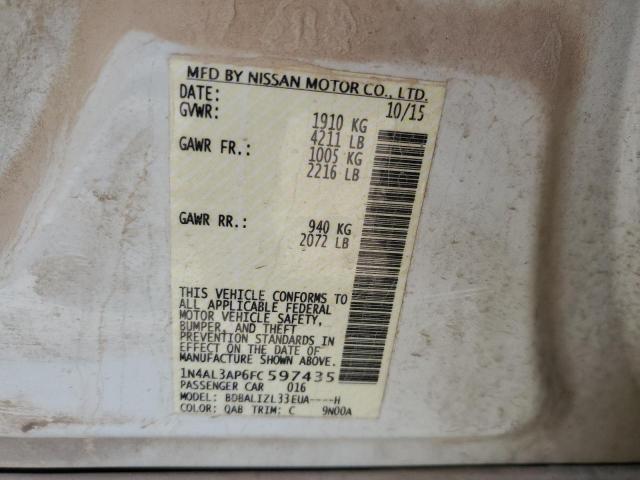 2015 NISSAN ALTIMA 2.5 - 1N4AL3AP6FC597435