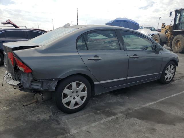 HONDA CIVIC LX 2009 gray sedan 4d gas 2HGFA16519H310443 photo #4