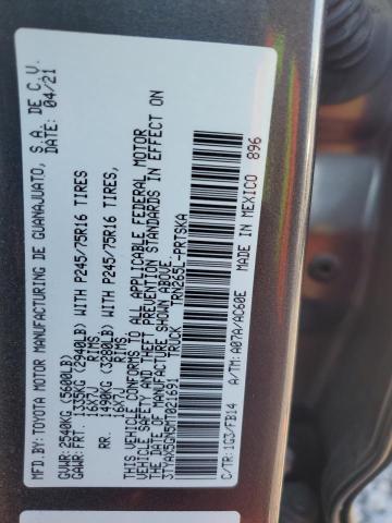 2021 TOYOTA TACOMA DOU - 3TYAX5GN5MT021691