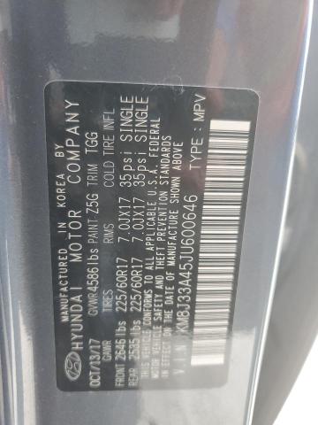 2018 HYUNDAI TUCSON SEL - KM8J33A45JU600646