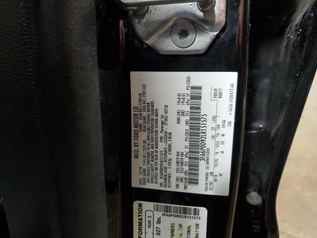 2020 FORD FUSION TIT - 3FA6P0D92LR151575