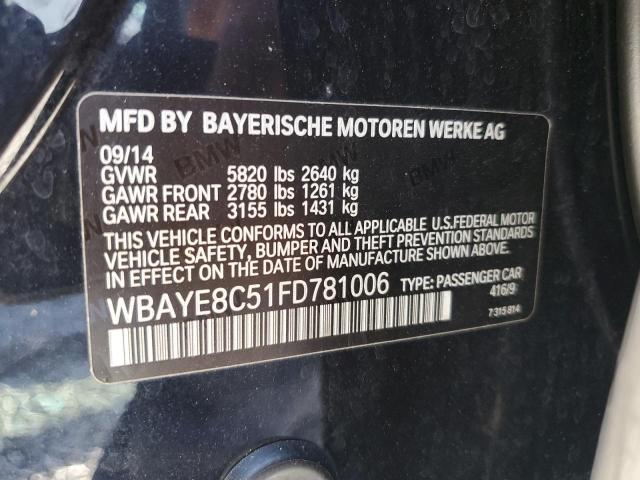 2015 BMW ALPINA B7 WBAYE8C51FD781006