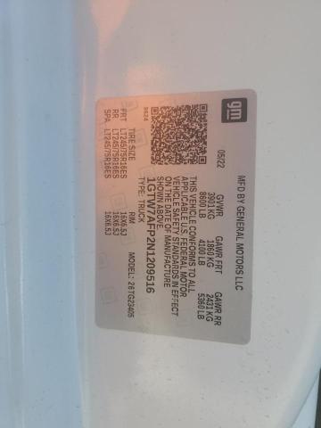 2022 GMC SAVANA G25 1GTW7AFP2N1209516