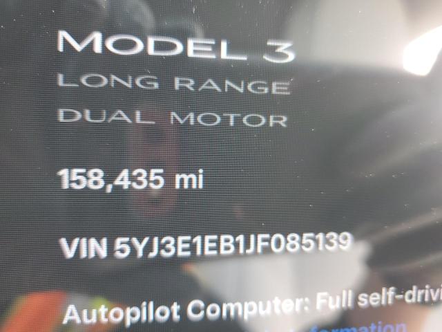 2018 TESLA MODEL 3 - 5YJ3E1EB1JF085139
