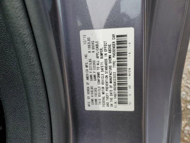 2016 HONDA ACCORD LX- 1HGCT1B39GA003003