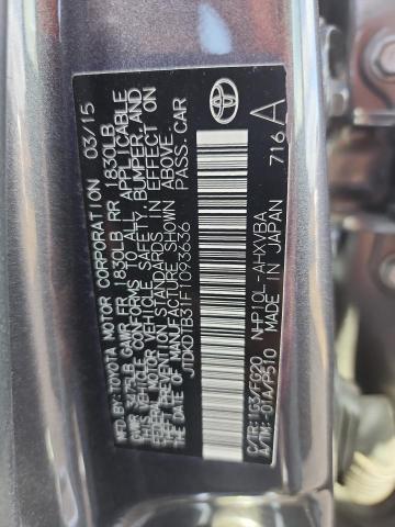 2015 TOYOTA PRIUS C - JTDKDTB31F1093636