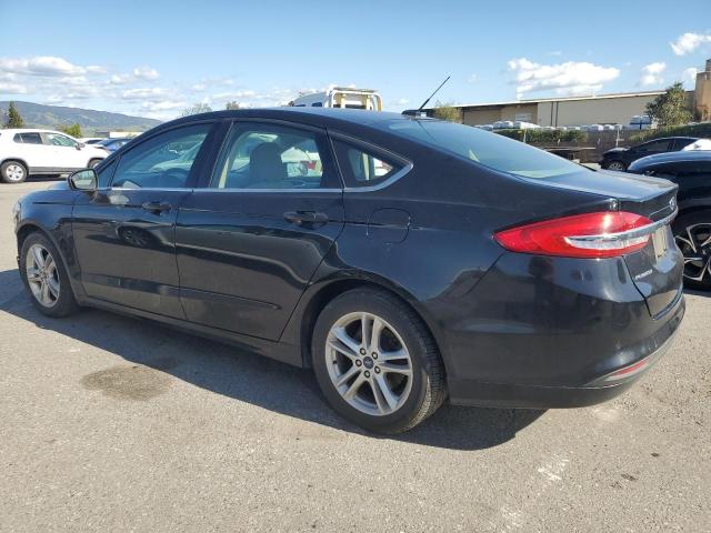 FORD FUSION SE 2018 black  gas 3FA6P0H79JR270911 photo #3