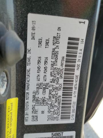 2016 TOYOTA TACOMA DOU - 5TFAZ5CN5GX002570