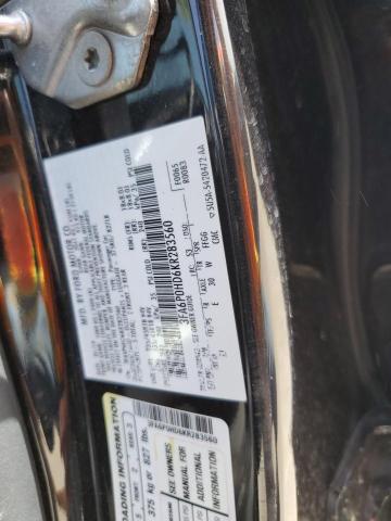 2019 FORD FUSION SE - 3FA6P0HD6KR283560