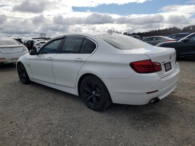 BMW 528 XI 2013 white  gas WBAXH5C53DDW14385 photo #3