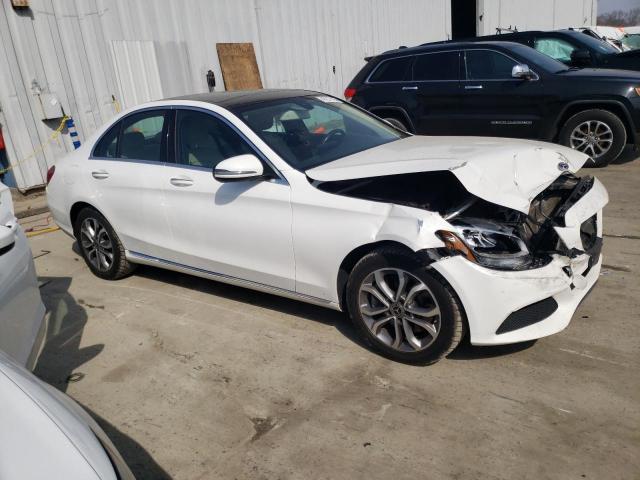 Vin: 55swf4kb0ju261015, lot: 47217165, mercedes-benz c-class 300 4matic 20184