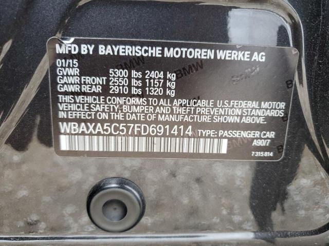 2015 BMW 535 D WBAXA5C57FD691414