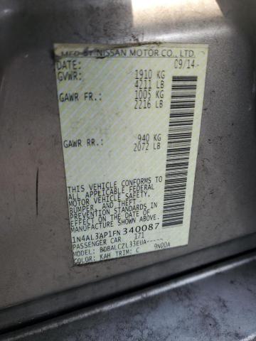 2015 NISSAN ALTIMA 2.5 - 1N4AL3AP1FN340087