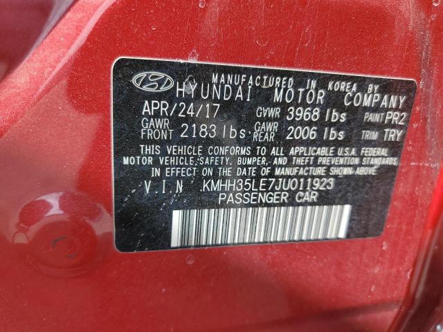 2018 HYUNDAI ELANTRA GT - KMHH35LE7JU011923