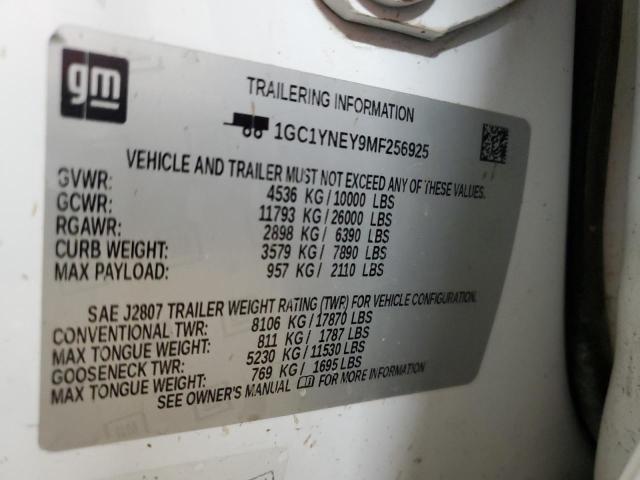 2021 CHEVROLET SILVERADO - 1GC1YNEY9MF256925