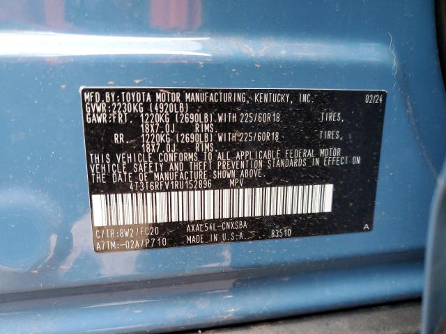 2024 TOYOTA RAV4 SE - 4T3T6RFV1RU152896