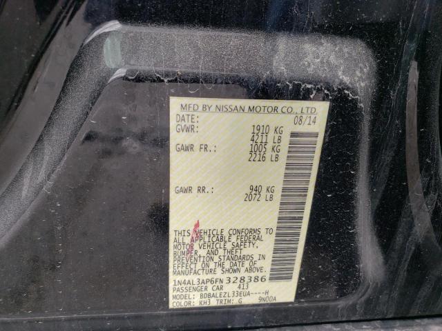 2015 NISSAN ALTIMA 2.5 - 1N4AL3AP6FN328386